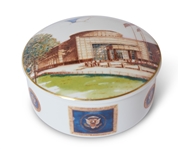 Near Fine 100-Piece Set of Congressional Lenox China, Hurley Porcelain by Tiffany and Dozens of Presidential Letters, Invitations and Signed Books -- From the Estate of Congressman John Dellenback