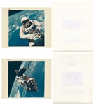 Large Lot of NASA Red Number Photos -- Includes 15 Gemini 4 Red Number Photos & Two Apollo 11 Photos