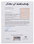 Jackie Robinson Signed First Edition, First Printing of His Autobiography ''Wait Till Next Year'' -- With PSA/DNA COA