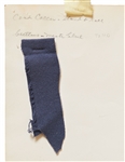 Original ''Mary Poppins'' Costume Sketch from the Famous ''Flying Umbrella'' Final Scene -- Large Sketch Measures 14.5'' x 23'', from the Estate of ''Mary Poppins'' Producer Bill Walsh