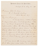 General William T. Sherman Autograph Letter Signed -- Sherman Writes a Glowing Letter to West Point Drawing Professor & Artist Robert W. Weir