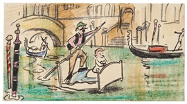 Bedknobs and Broomsticks Storyboard Artwork -- From the Estate of  Producer Bill Walsh