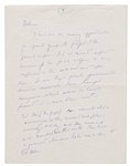 John F. Kennedy Full-Page Autograph Manuscript -- There are so many opportunities for special groups to profit at the general expense...