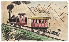 Bedknobs and Broomsticks Storyboard Artwork -- From the Estate of  Producer Bill Walsh