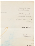 Original ''Mary Poppins'' Costume Sketch from the Famous ''Jolly Holiday'' Sequence -- Large Sketch Measures 14.5'' x 23'', from the Estate of ''Mary Poppins'' Producer Bill Walsh