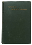 General William T. Sherman Signed Volume of His Memoirs