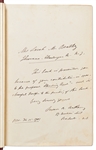 Susan B. Anthony Signed First Edition Volume of ''The History of Women's Suffrage''