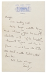 Ernest Hemingway Autograph Letter Signed on ''To Have and Have Not'' -- ''...About the Have and Not price, I would take 12,500. As matter of fact, would take 10 cash due to the censorship angle...''