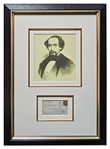 Charles Dickens Signed and Handwritten Envelope
