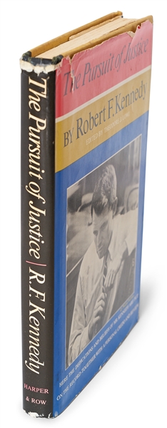 Robert F. Kennedy Signed First Edition of ''The Pursuit of Justice''