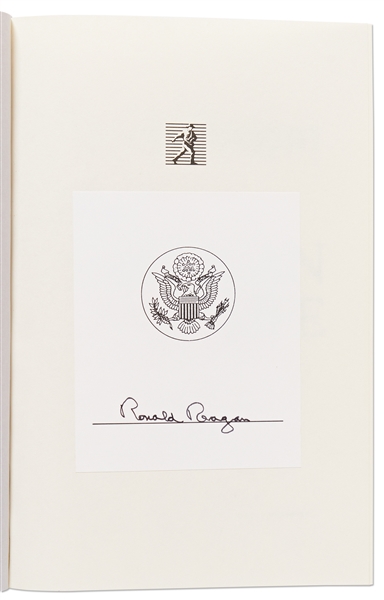 Ronald Reagan Signed Copy of His Autobiography ''An American Life''