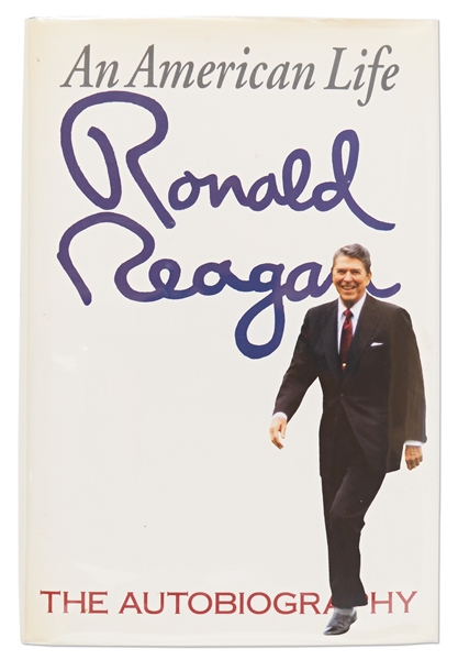 Ronald Reagan Signed Copy of His Autobiography ''An American Life''