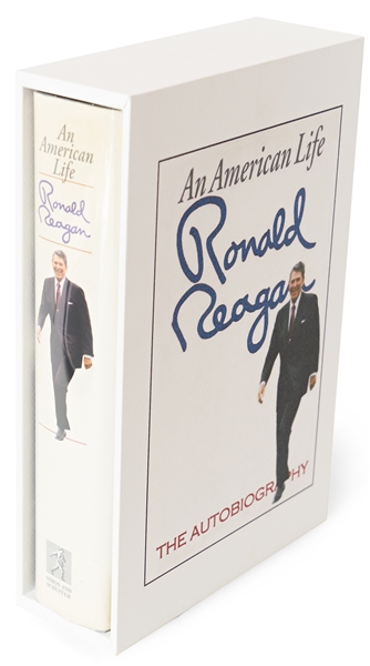 Ronald Reagan Signed Copy of His Autobiography ''An American Life''
