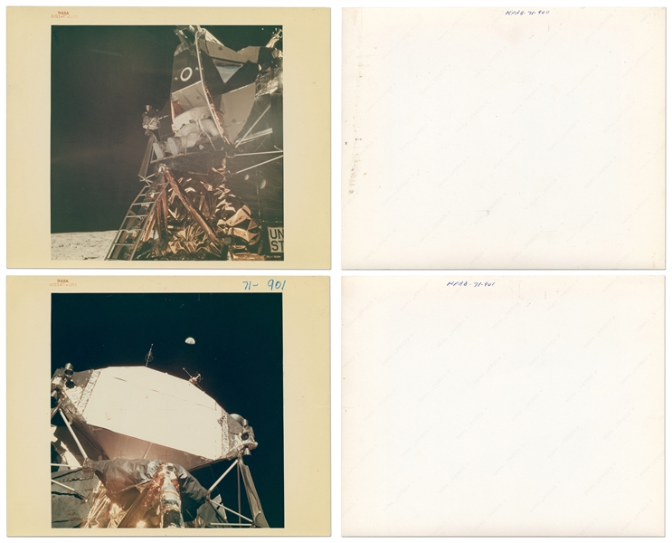 Outstanding Collection of 38 Original NASA Photos from the Apollo Program -- Includes 31 Red Number Photos on ''A Kodak Paper'', 6 Black Numbered Photos & Additional Photo on ''A Kodak Paper''