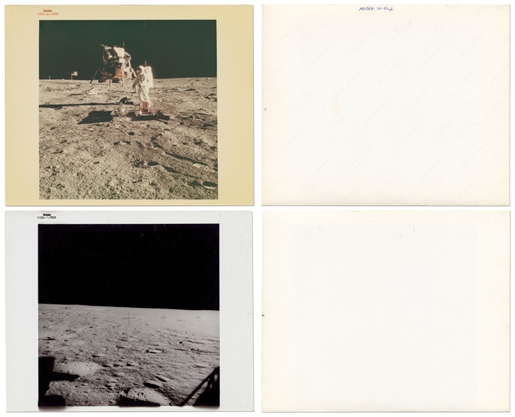 Outstanding Collection of 38 Original NASA Photos from the Apollo Program -- Includes 31 Red Number Photos on ''A Kodak Paper'', 6 Black Numbered Photos & Additional Photo on ''A Kodak Paper''