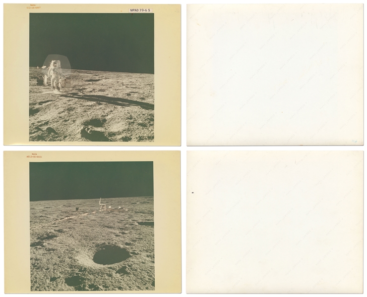 Outstanding Collection of 38 Original NASA Photos from the Apollo Program -- Includes 31 Red Number Photos on ''A Kodak Paper'', 6 Black Numbered Photos & Additional Photo on ''A Kodak Paper''