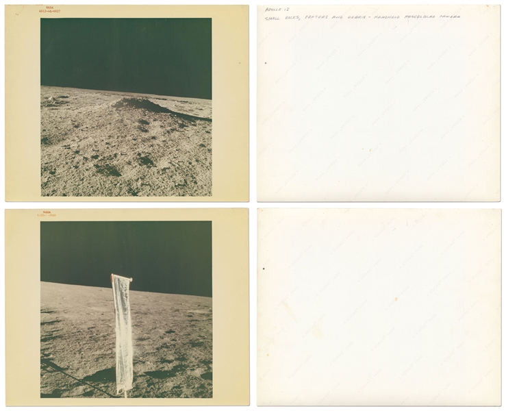 Outstanding Collection of 38 Original NASA Photos from the Apollo Program -- Includes 31 Red Number Photos on ''A Kodak Paper'', 6 Black Numbered Photos & Additional Photo on ''A Kodak Paper''