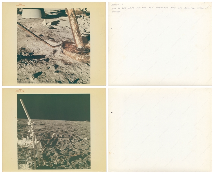 Outstanding Collection of 38 Original NASA Photos from the Apollo Program -- Includes 31 Red Number Photos on ''A Kodak Paper'', 6 Black Numbered Photos & Additional Photo on ''A Kodak Paper''
