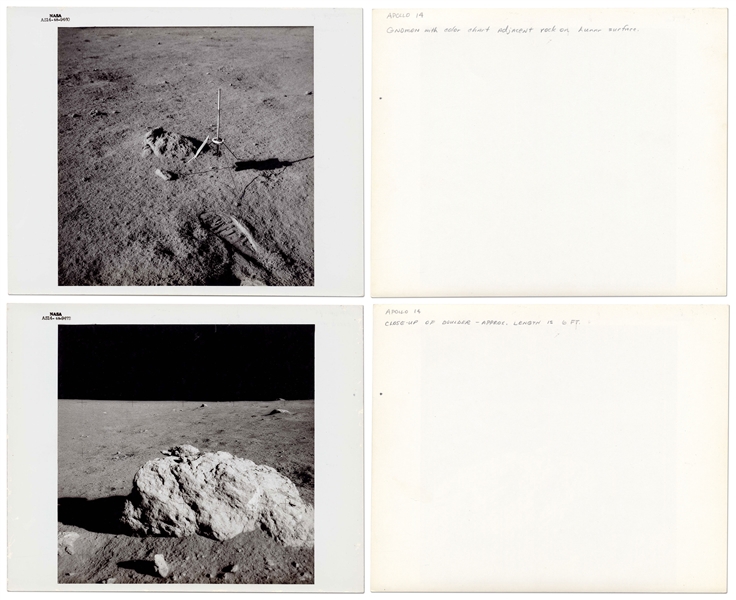 Outstanding Collection of 38 Original NASA Photos from the Apollo Program -- Includes 31 Red Number Photos on ''A Kodak Paper'', 6 Black Numbered Photos & Additional Photo on ''A Kodak Paper''