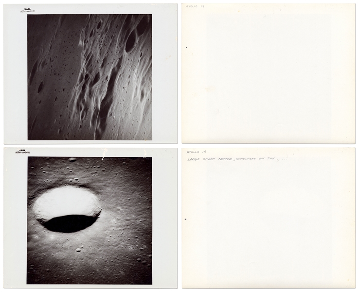 Outstanding Collection of 38 Original NASA Photos from the Apollo Program -- Includes 31 Red Number Photos on ''A Kodak Paper'', 6 Black Numbered Photos & Additional Photo on ''A Kodak Paper''
