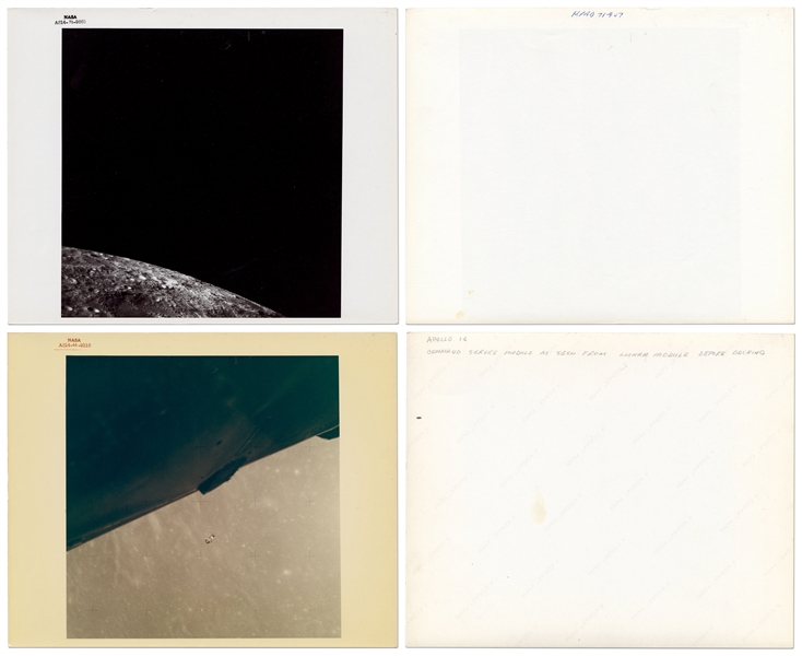 Outstanding Collection of 38 Original NASA Photos from the Apollo Program -- Includes 31 Red Number Photos on ''A Kodak Paper'', 6 Black Numbered Photos & Additional Photo on ''A Kodak Paper''