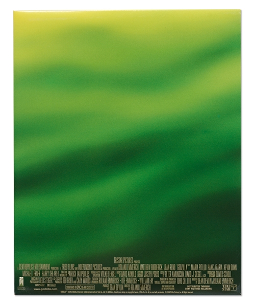 Roland Emmerich's ''Godzilla'' World Premiere Invitation -- Invite Opens to Sound Effects