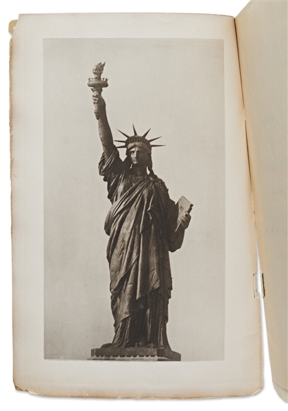 Statue of Liberty Dedication Booklet -- The Oration by Chauncey M. Depew Who Hosted the Ceremony in 1886