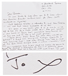 J.K. Rowling Autograph Letter Signed from 1999 on the Crest of Fame from Harry Potter -- ...a very hectic year...Daily Mail journalists keep turning up...and Id like a bit more privacy!...