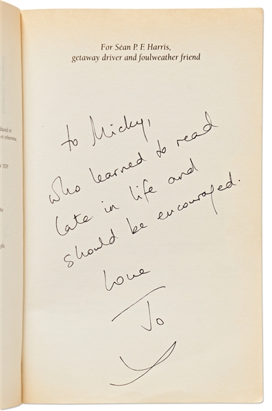 J.K. Rowling Signed First Paperback Edition of ''Harry Potter and the Chamber of Secrets''