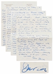 David Tomlinson - AKA George Banks from Mary Poppins - Autograph Letter Signed to Screenwriter & Producer Bill Walsh -- ...I hope that Poppins will turn out well for all our sakes...