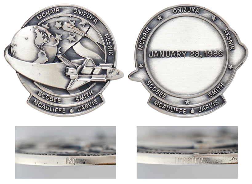 Lot of 8 Robbins Medals from the Collection of NASA Astronaut Rhea Seddon -- Including Two from STS-51-L Challenger