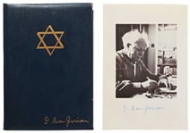 David Ben-Gurion Signed Limited Edition of Israel: A Personal History
