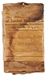 Large Block of Wood From the Roof of the White House -- Removed During 1927 Reconstruction -- Accompanied by Rare, Original Box