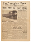 The Disneyland News First Issue from July 1955 -- Complete Issue in Near Fine Condition