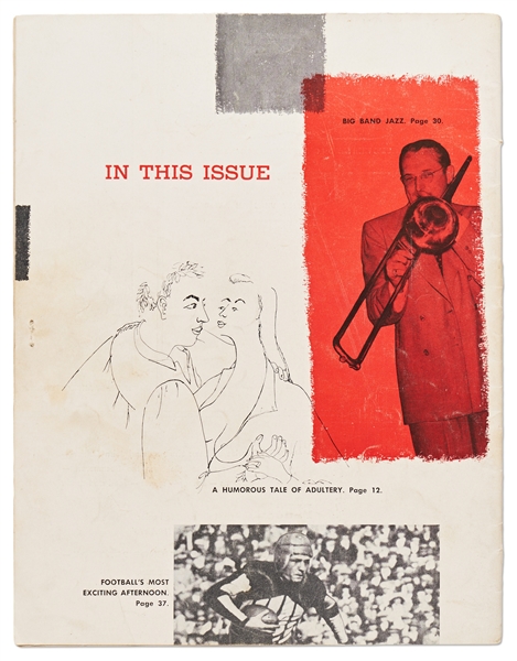 First Issue of ''Playboy'' from December 1953 with Marilyn Monroe on the Cover -- Near Fine Condition