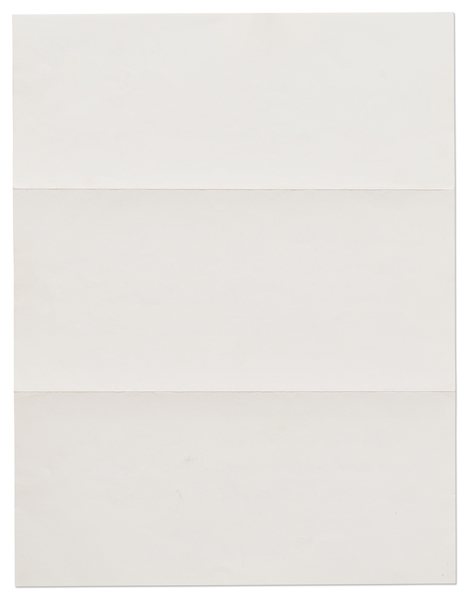 Georgia O'Keeffe Autograph Letter Signed Regarding Her Famous Painting, ''Pink Abstraction'' -- ''...I went to Lake George in the spring I painted that 'Pink Abstraction...''