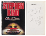 Rare Stephen King Signed Uncorrected Book Proof of Christine