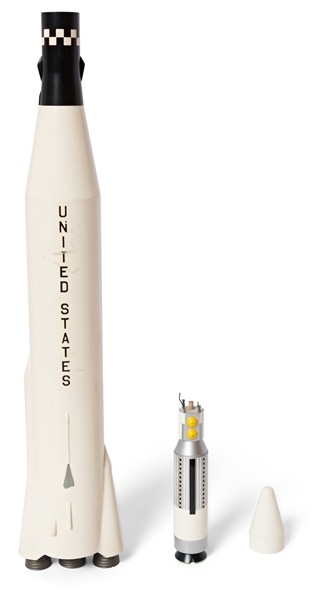 Project Gemini Atlas-Agena Target Vehicle Rocket Model from 1964