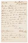 Important 1815 Letter Regarding Napoleon Bonapartes Escape from Exile & His Recapture
