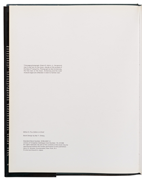 Wernher von Braun Signed First Edition of His Illustrated Book ''MOON: Man's Greatest Adventure'' -- von Braun Inscribes the Copy to His Secretary During the Apollo Era