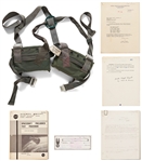 Lot of 6 Items Personally Owned by Mercury 7 and Apollo 1 Astronaut Gus Grissom -- Includes Grissoms Draft Copy of the Pilots Flight Report for MR-4
