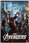 The Avengers Cast-Signed Poster -- Signed by Creator Stan Lee and 9 Cast Members of the 2012 Blockbuster Film Including Robert Downey, Jr.