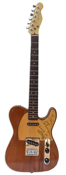 Keith Richards' Custom Guitar Signed & Stage-Played With the Rolling Stones During the ''Some Girls'' Recording Sessions, Tour & Videos -- With Resolution Photomatching