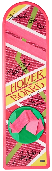 Back to the Future Cast-Signed Hoverboard