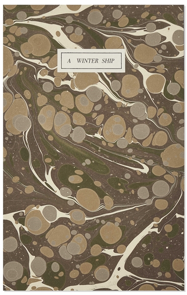 First Edition of Sylvia Plath's Poem ''A Winter Ship'' -- One of Only 60 Copies Extant, Personally Owned by Sylvia Plath