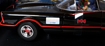 Adam West and Burt Ward Signed Batmobile