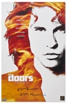 Val Kilmer Signed 11 x 17 Photo of the Poster for The Doors -- Kilmer Also Writes Jim Morrisons Name