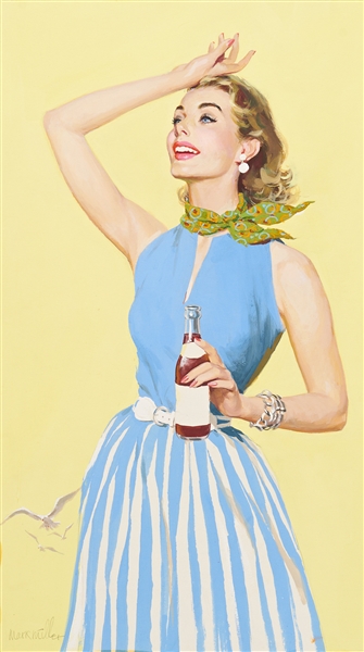 Marshall Dawson Miller Advertising Artwork for Pepsi