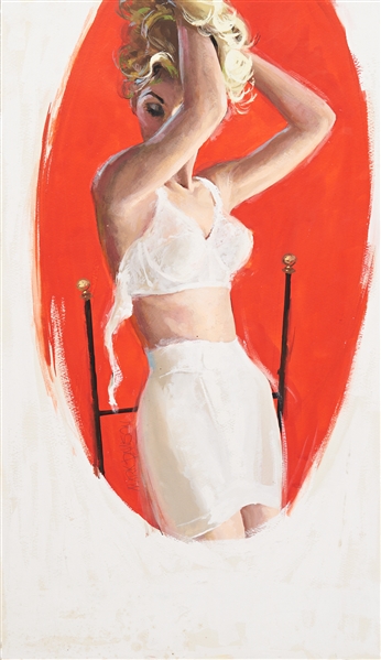 Marshall Dawson Miller Pin-Up Painting
