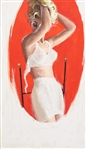 Marshall Dawson Miller Pin-Up Painting